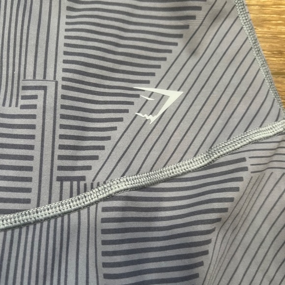 Gymshark Elevate Women's Leggings, Evening Blue, Print, High Waist Sz XS - Picture 2 of 7